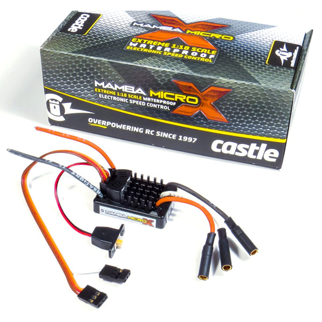 Castle Creations 010-0147-00 1/18 Mamba Micro X ESC010-0147-00