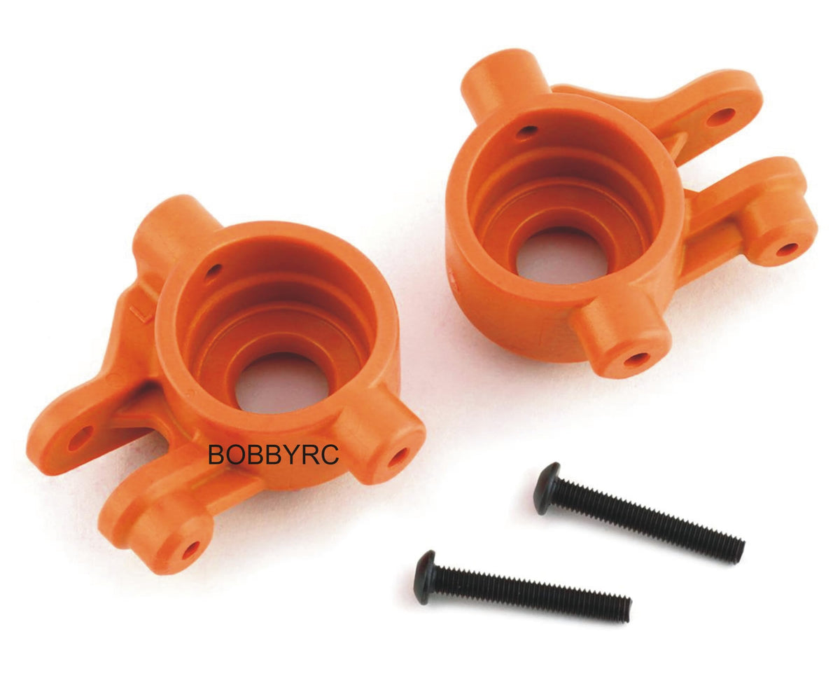 Traxxas 9037T Steering Blocks, Extreme Heavy Duty, Orange (Left & Right)