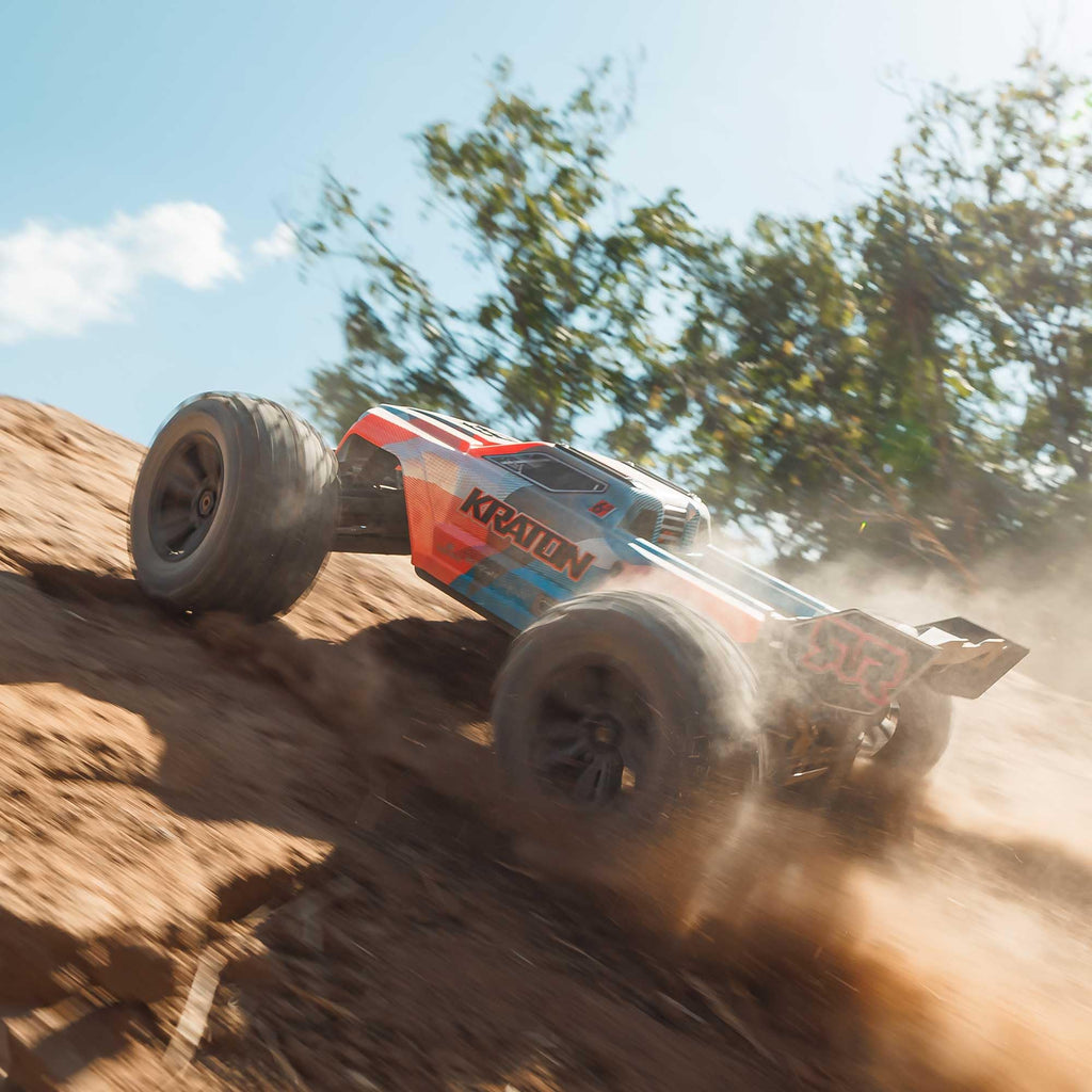 Arrma ARA8608V6T1 1/8 KRATON 6S 4X4 RTR Brushless Speed Truck (Blue/Orange)