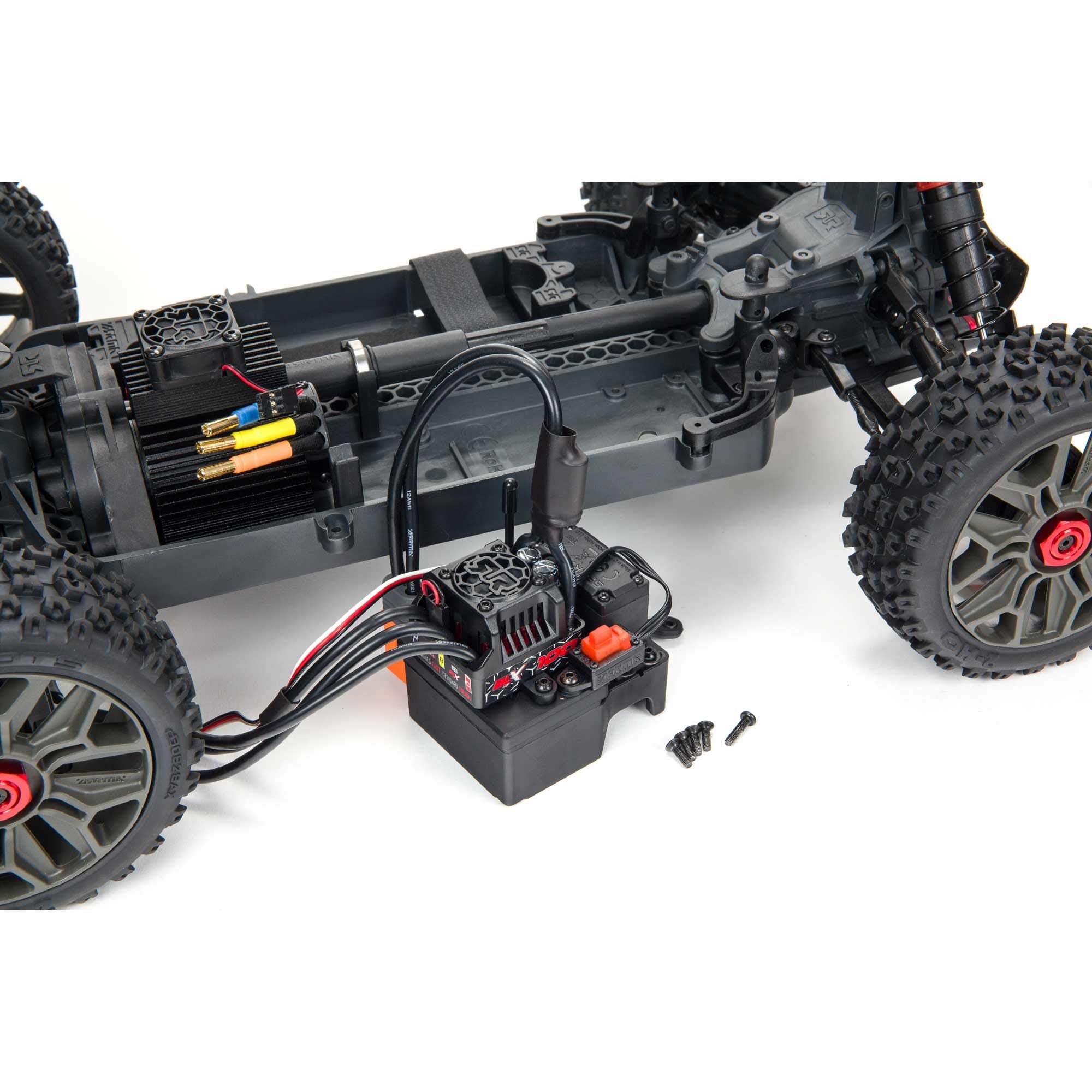Arrma 4306V3B TYPHON 3S BLX 4wd Buggy Red Exp
