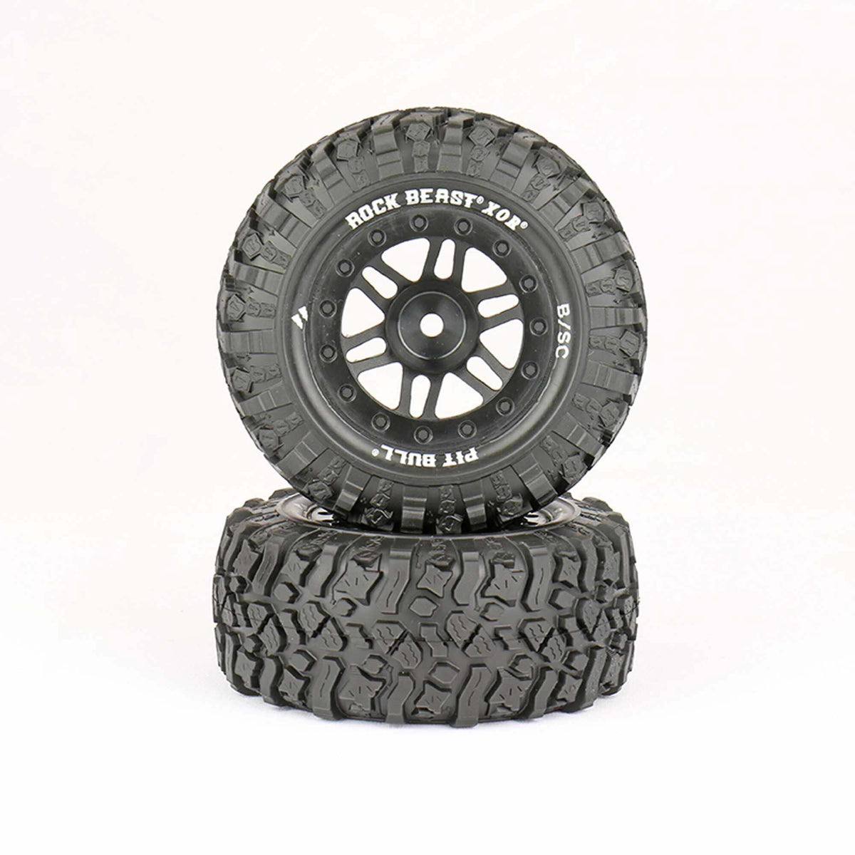 Pit Bull Xtreme PB9004BKW ROCK BEAST SCT 2.2/3.0 BASHER (Med) PreMount (2)