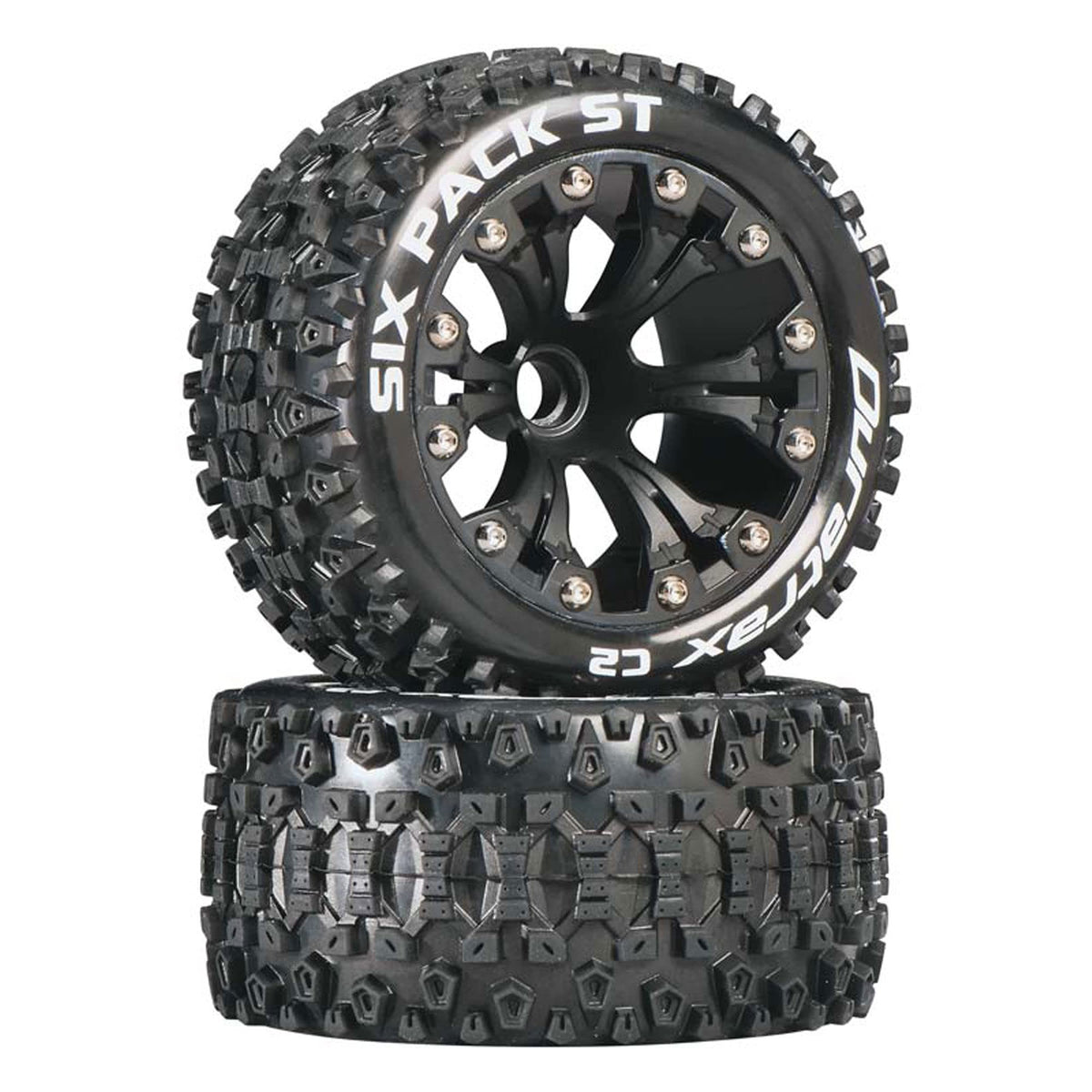 DuraTrax DTXC3558 Sixpack ST 2.8 Truck 2WD Mntd Fr C2 Blk (2)