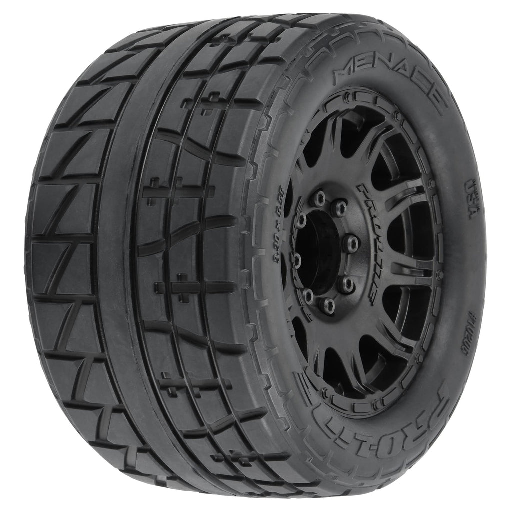 Pro-Line 1020610  Menace 3.8St Tires Mounted (2):17mmMT