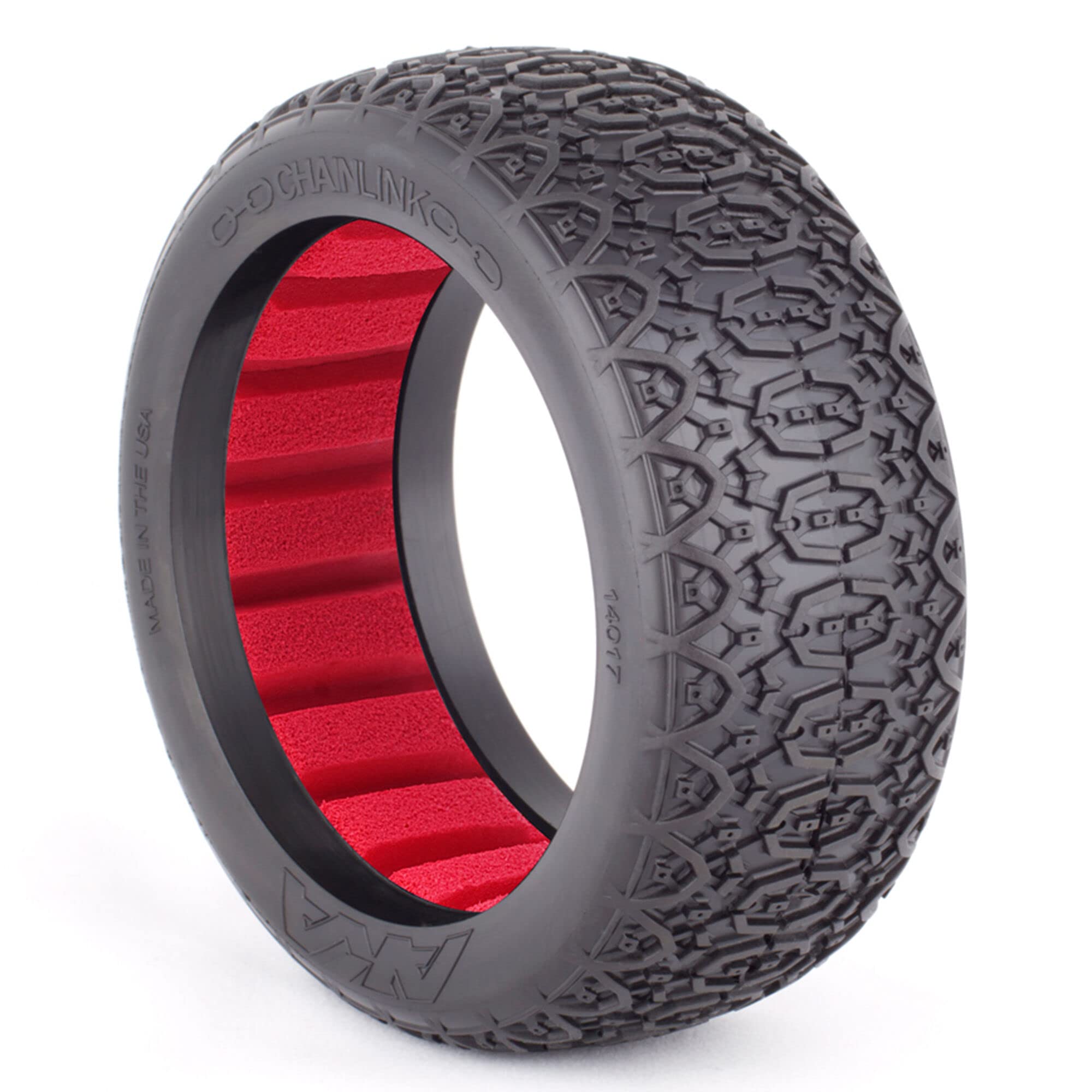 AKA 14017VR 1/8 Buggy Chainlink S Soft, w/ Red Inserts