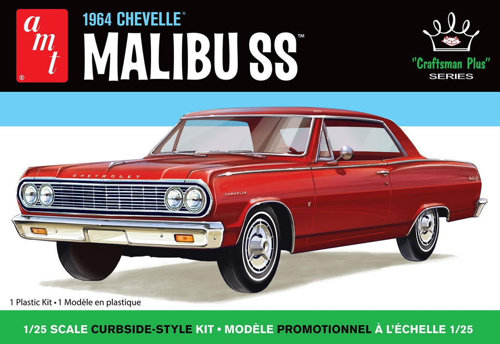 AMT 1426 1964 Chevy Chevelle Malibu SS Craftsman Plus 1/25 Model Kit Sealed