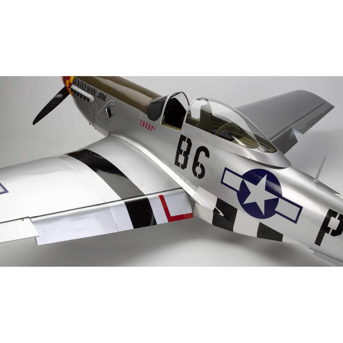 Hangar 9 4770 P-51D Mustang 60cc ARF AIrplane (2 Boxes)