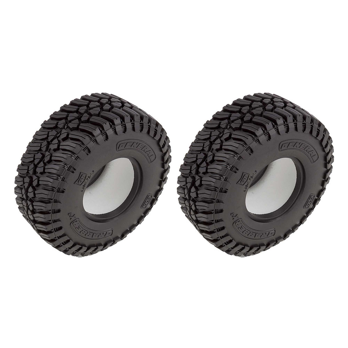 Team Associated 42106 General Grabber X3 Tires, 1.9 in