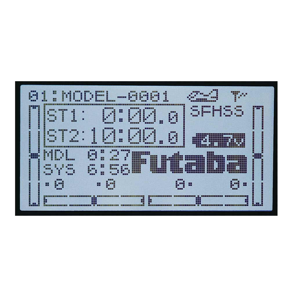 Futaba 01004369-3 T8J H 2.4GHz S-FHSS Heli Spec Radio System w/R2008SB
