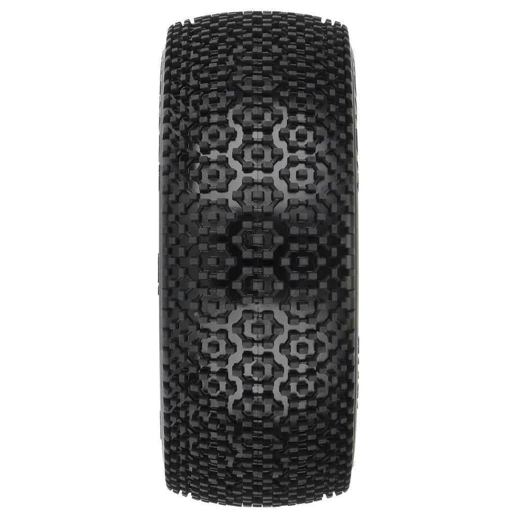 Pro-Line 9073233 1/8 Hex Shot S3 Front/Rear Buggy Tires Mounted 17mm White (2)