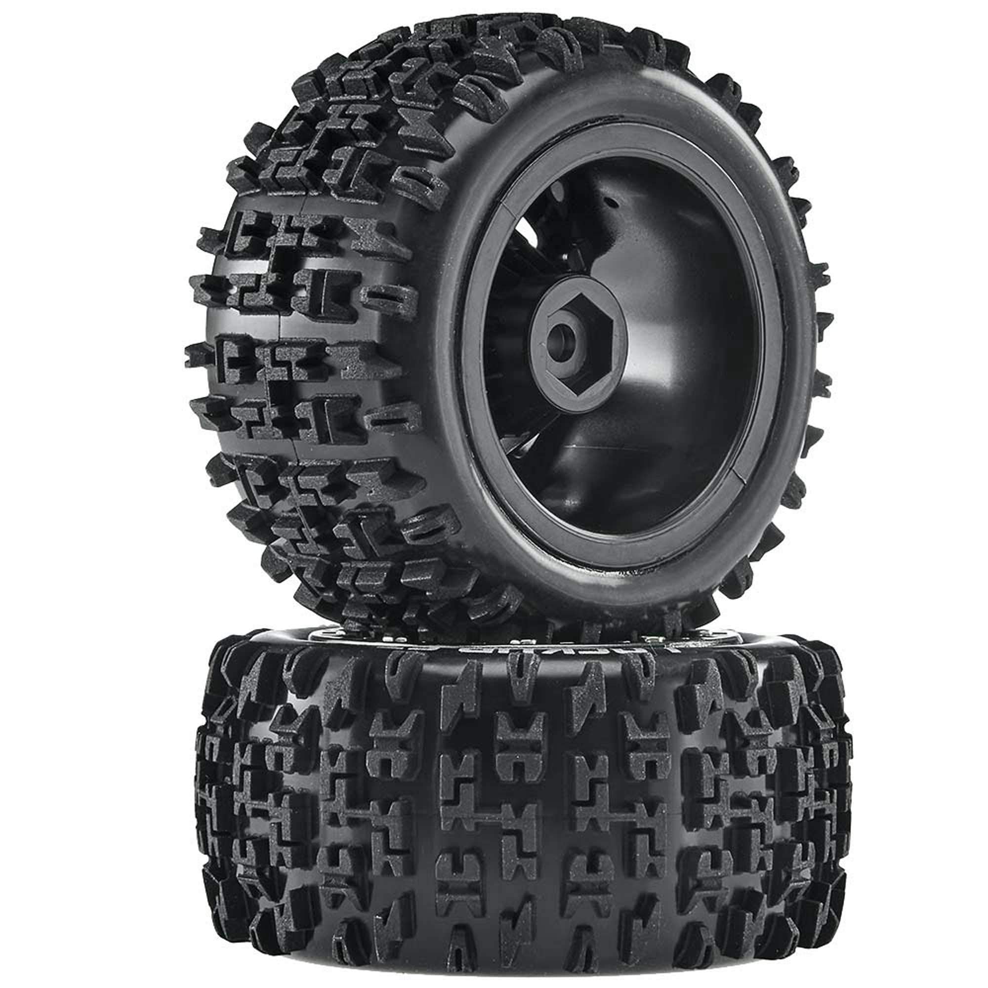 DuraTrax DTXC5102 Lockup ST 2.2 Black Chrome (2)