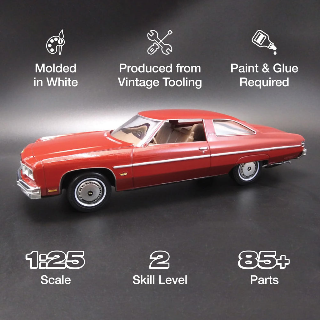 MPC 963M 1976 Chevy Caprice w/Trailer 2T Model Kit