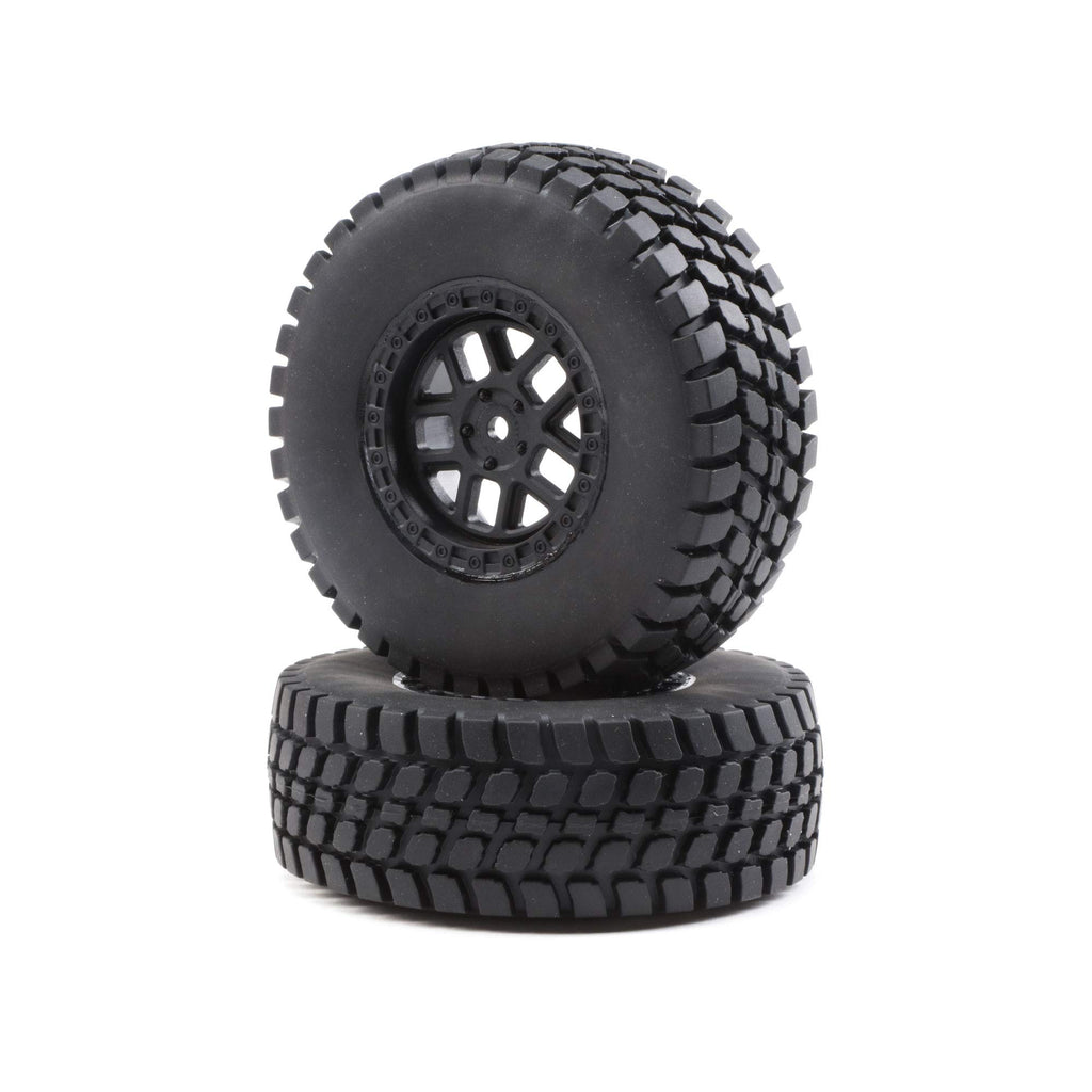 Losi LOS43025 Alpine Wheel and Tire Mounted (2): BR