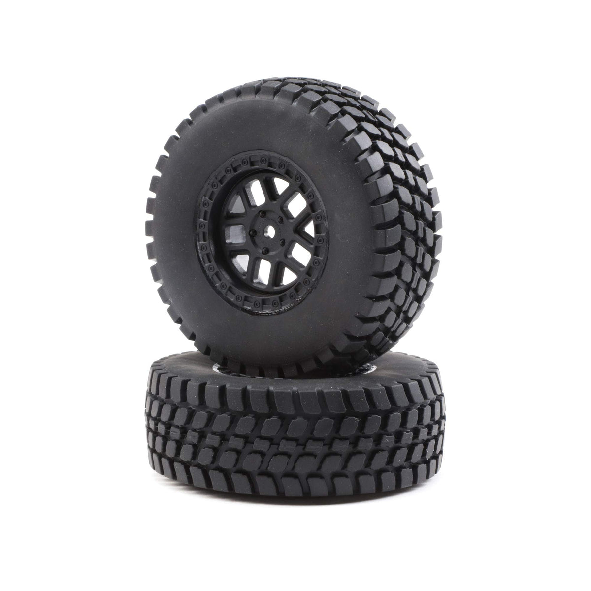 Losi LOS43025 Alpine Wheel and Tire Mounted (2): BR