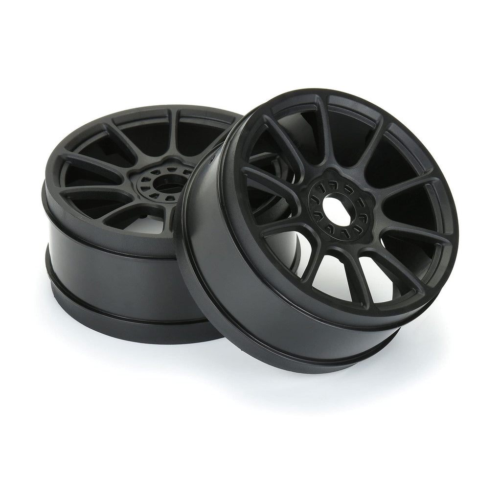 Pro-Line 2784-03 Mach 10 Black F/R Wheels (4) for 1:8 Buggy
