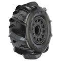 Pro-Line 1018510 Dumont Paddle SC 2.2"/3.0" Mounted Raid Black F/R