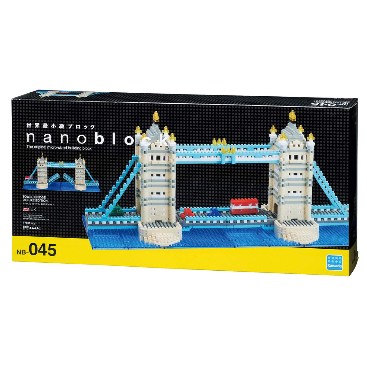 Nanoblock 21448 Tower Bridge Deluxe Edition "World Famous", Nanoblock