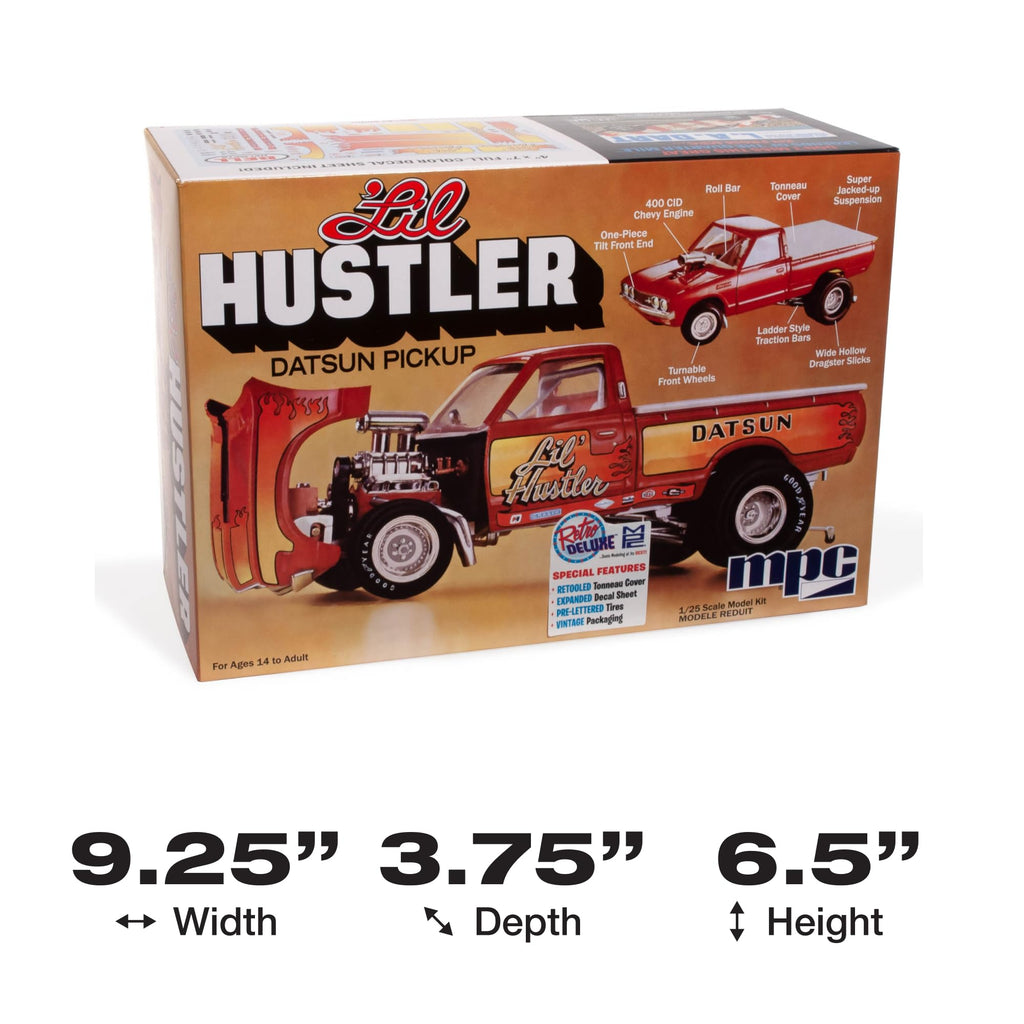MPC 982 1975 Datsun Pickup Lil' Hustle Model Kit