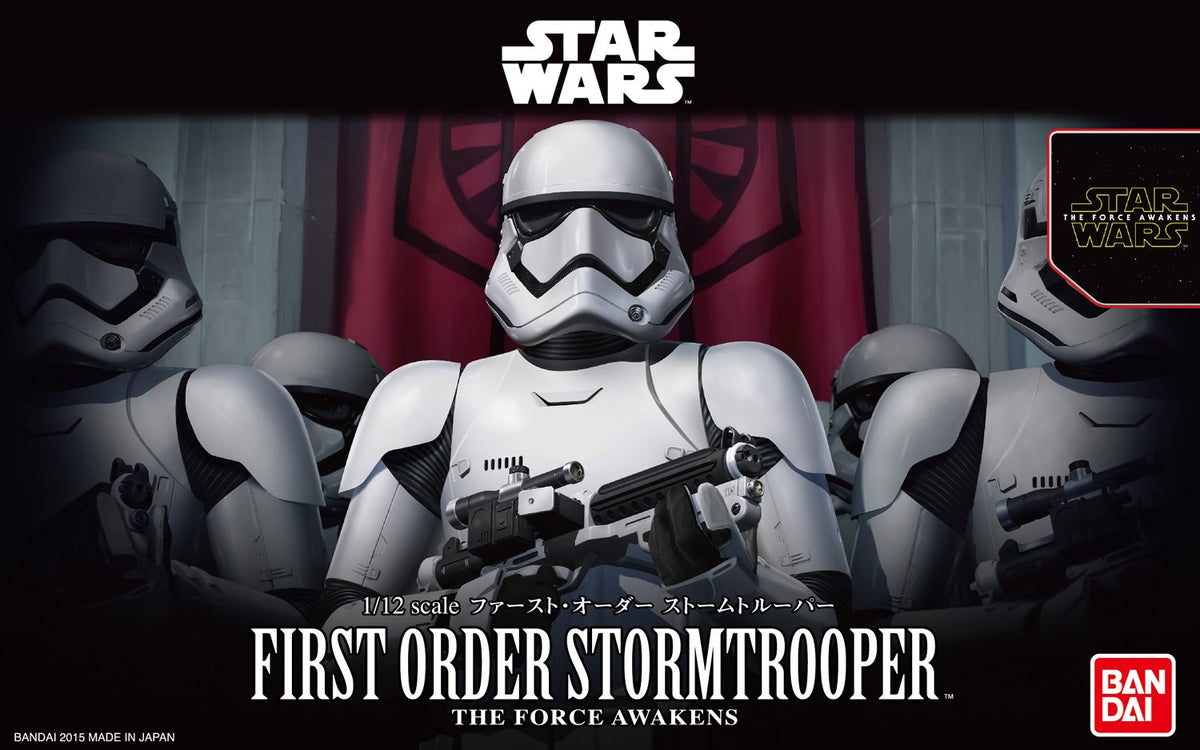 Bandai 203217 First Order Stormtrooper "Star Wars", Bandai Star Wars