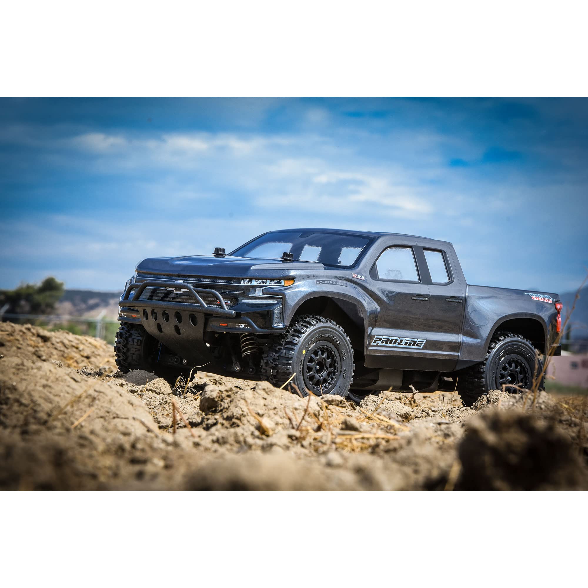 Pro-Line 351200 2019 Chevy Silverado Z71 Trail Boss Clear Body: Slash