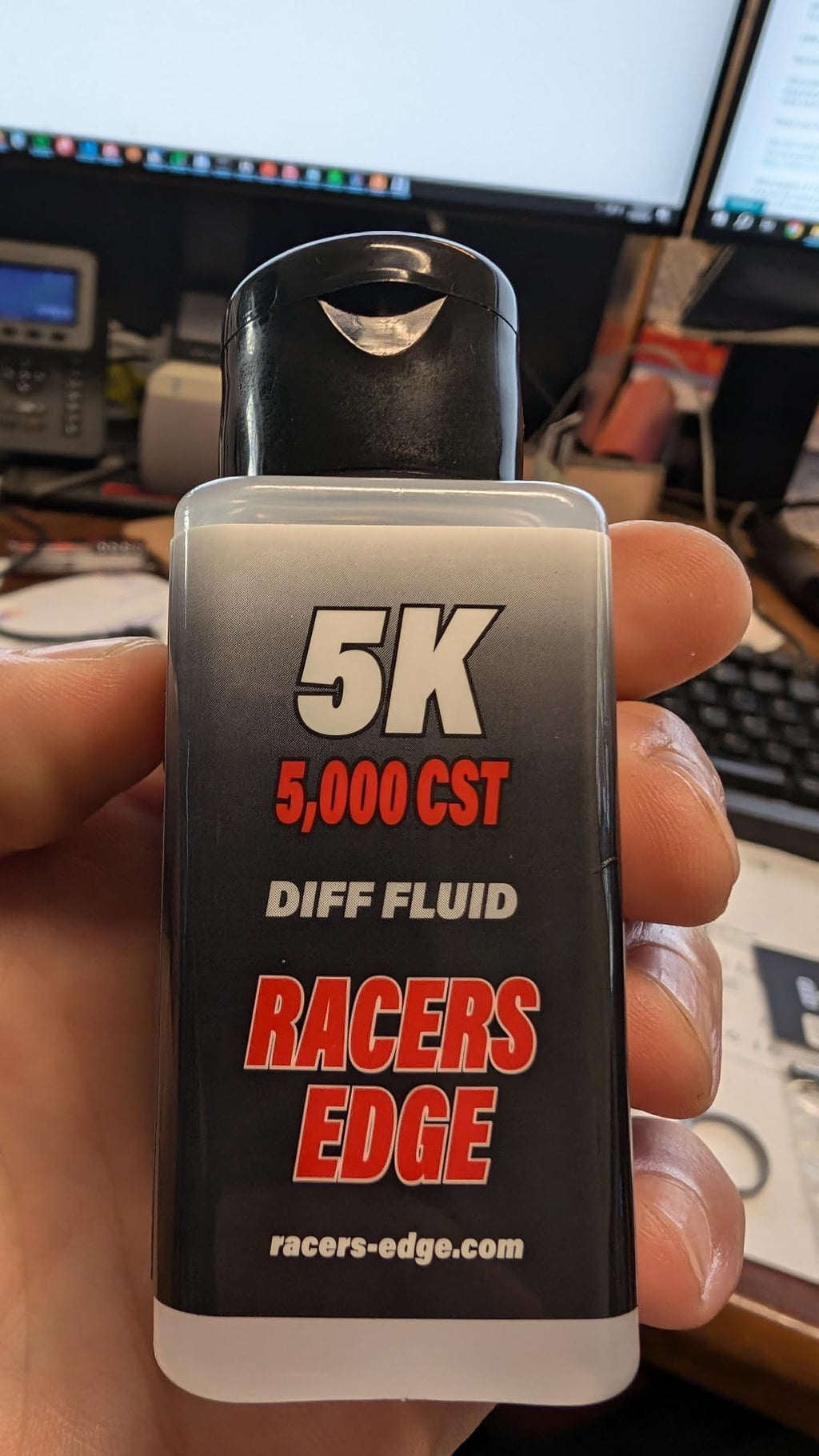 Racers Edge 3315 5,000cSt 70ml 2.36oz Pure Silicone Diff Fluid