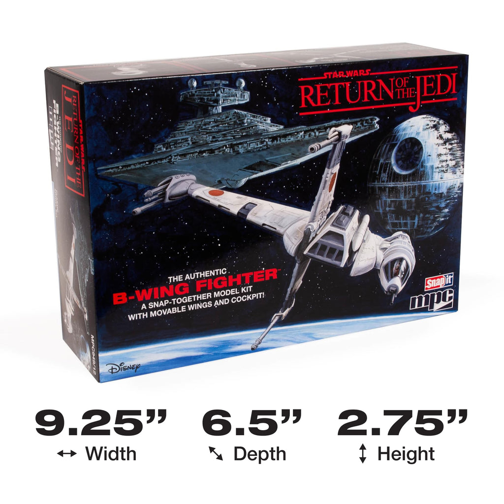 MPC 949 Star Wars: B-Wing Fighter (Snap) 1:144 Model Kit