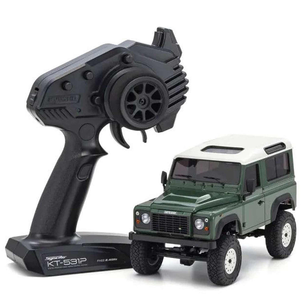 Kyosho 32529GR Mini-Z 4x4 Series MX-01 ReadySet Landy Rover Defender