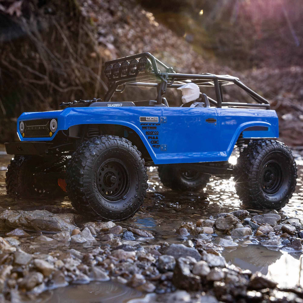 Axial RC Truck 1/10 SCX10 II Deadbolt 4WD Brushed RTR