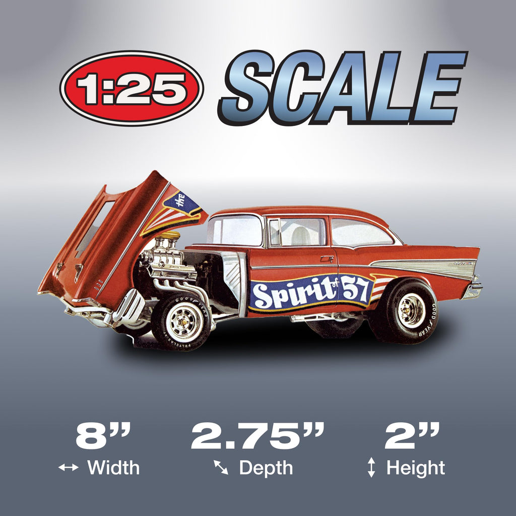 MPC 904 1/25 1957 Chevy Flip Nose, Spirit of 57 Model Kit
