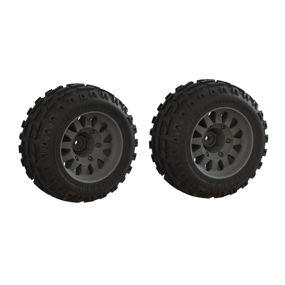 Arrma ARA-1552 DBoots 'Dirtrunner ST' Tire Set Glued (1 Pair)