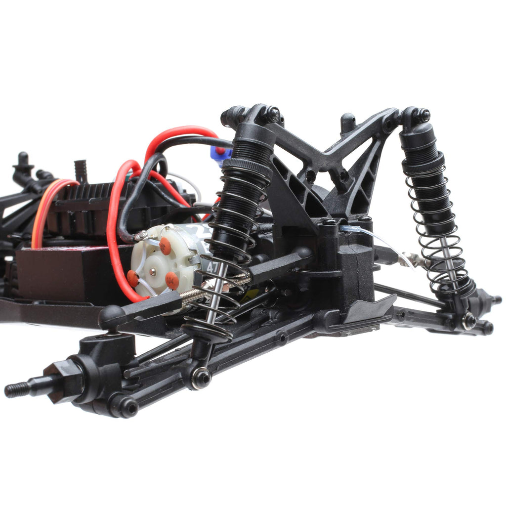Losi LOS01015T1 Mini-T 2.0 RC Truck RTR +Radio Red/White: 1/18 2wd