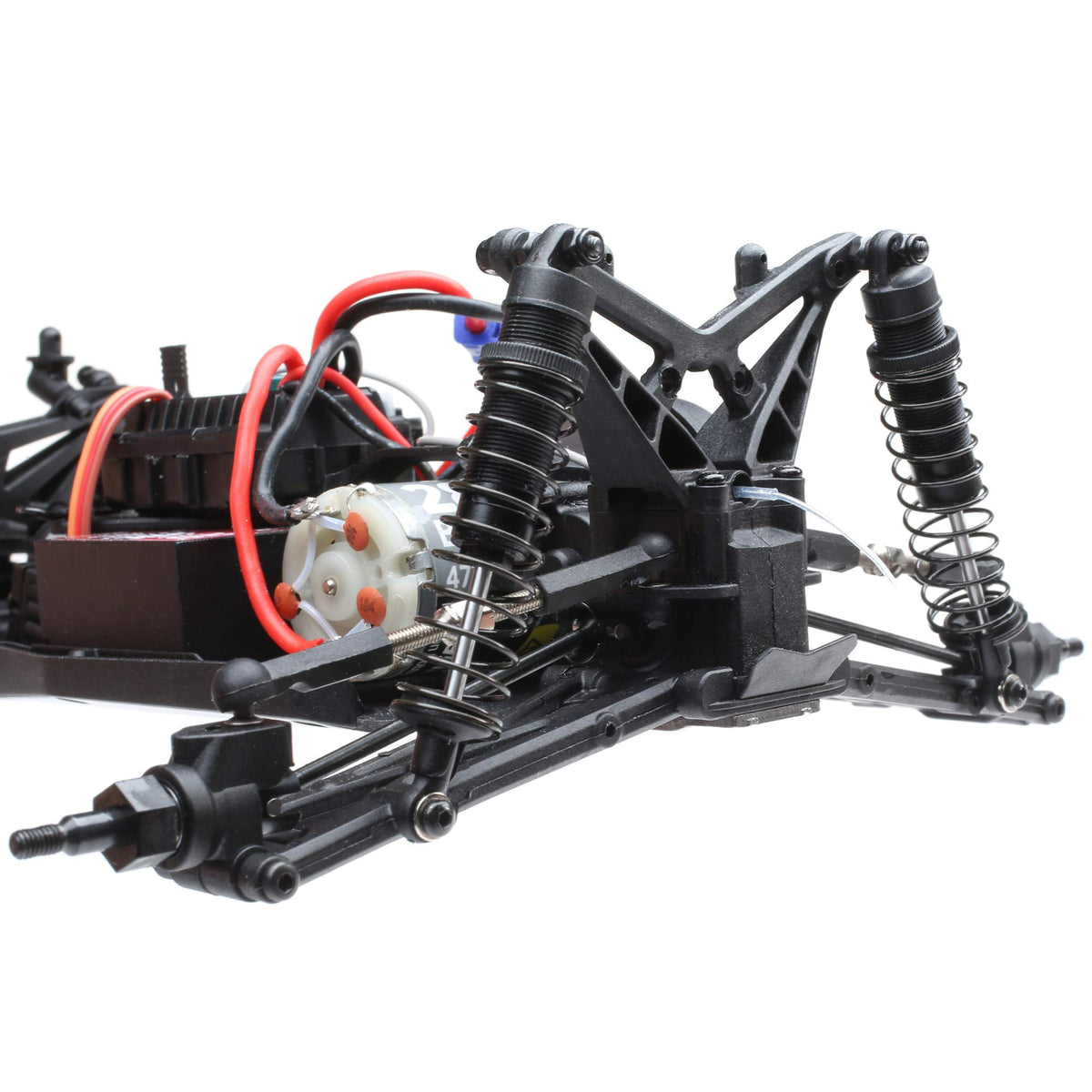 Losi LOS01015T1 Mini-T 2.0 RC Truck RTR +Radio Red/White: 1/18 2wd
