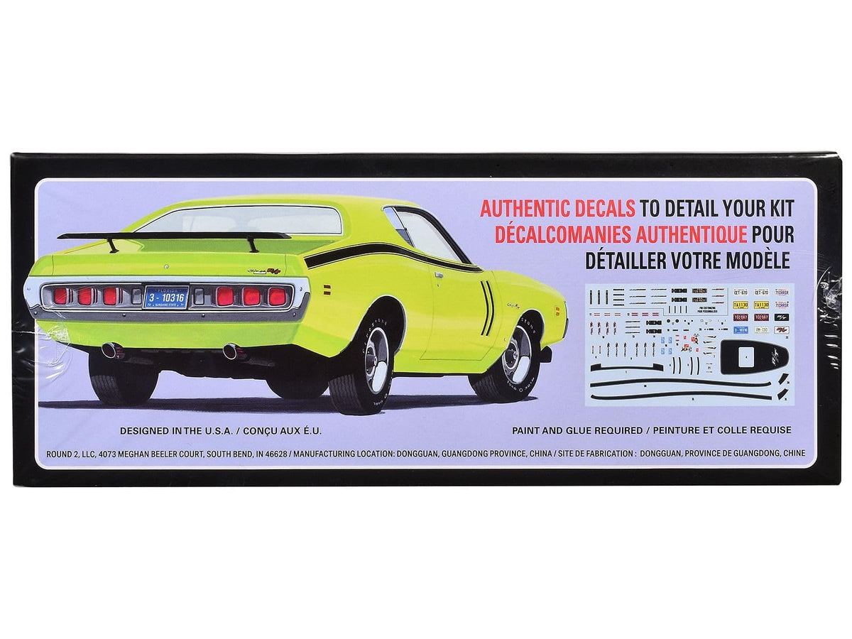 AMT 1442 1971 Dodge Hemi Charger R/T  Model Kit