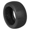 AKA 14117SR 1/8 Truggy Evo Impact Soft Tire w/ Red Inserts (2)