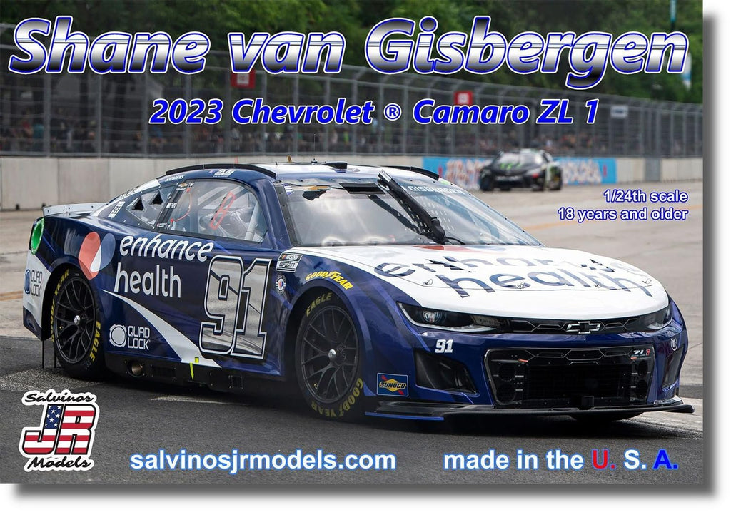 Salvinos JR Models THC2023SVG Trackhouse Racing, 2023 Shane Van Gisbergen Camaro
