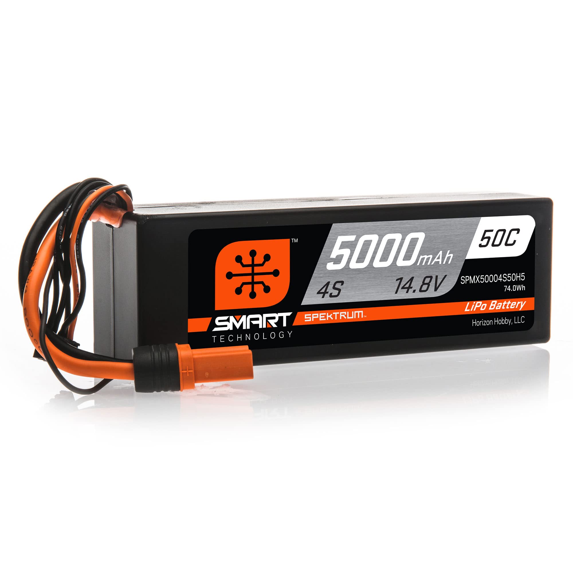 Spektrum X-1035 Smart Powerstage Surface Bundle: 5000mAh 4S 50C LiPo Battery (IC5) / 100W S100 Charger