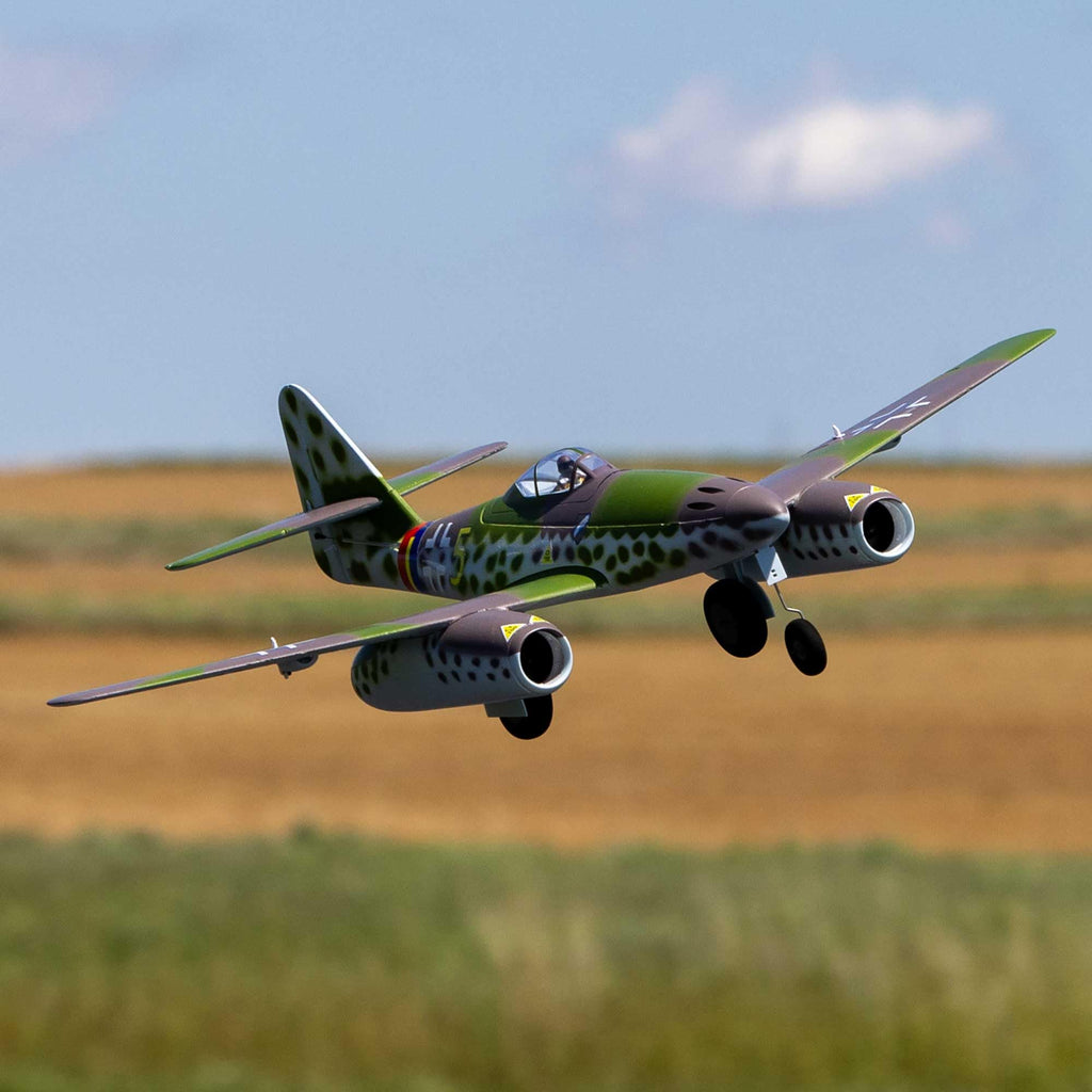 E-Flite EFLU31050 UMX Me 262 Twin 30mm EDF BNF Basic RC Jet New
