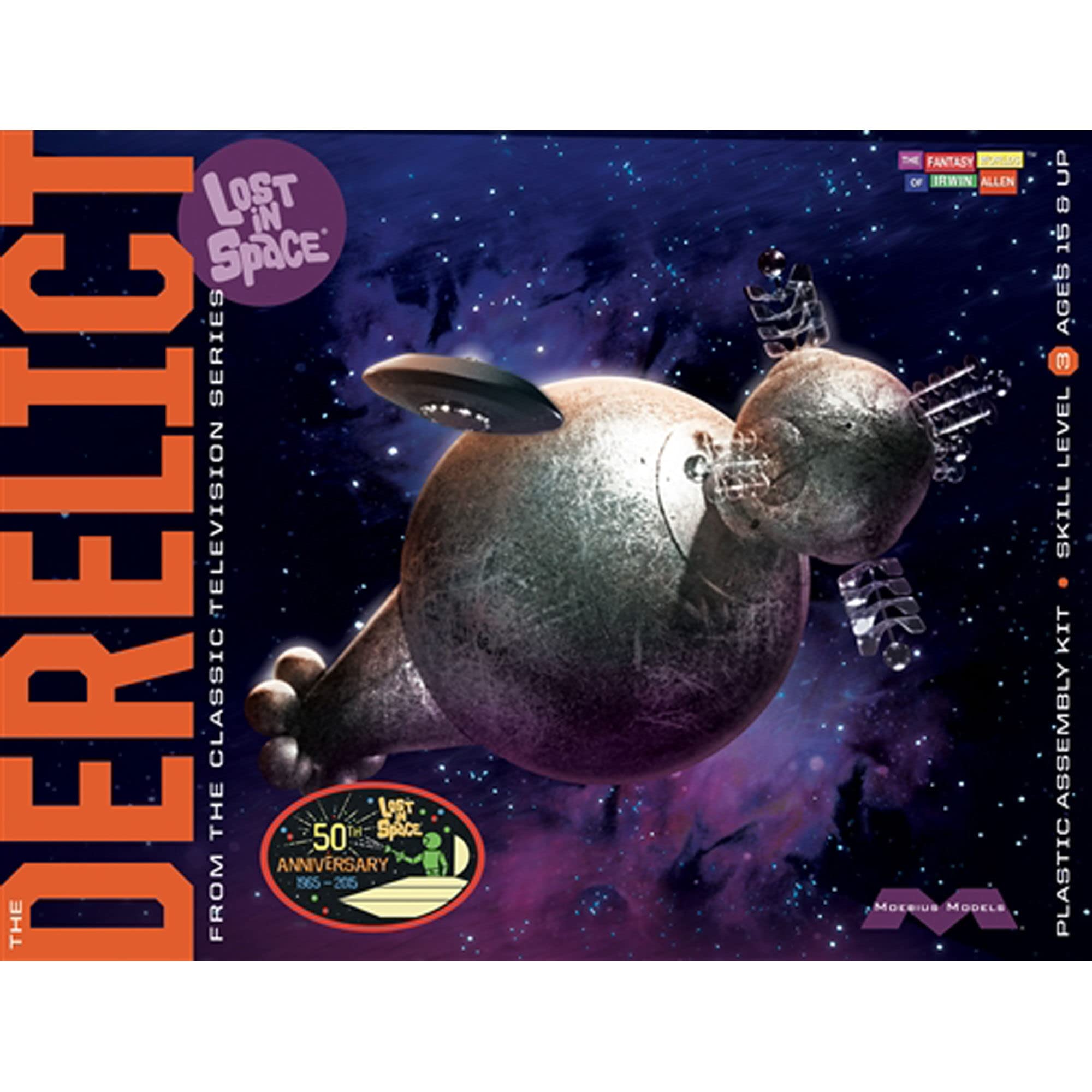 Moebius Models 965 1/350 Lost In Space Derelict Model Kit