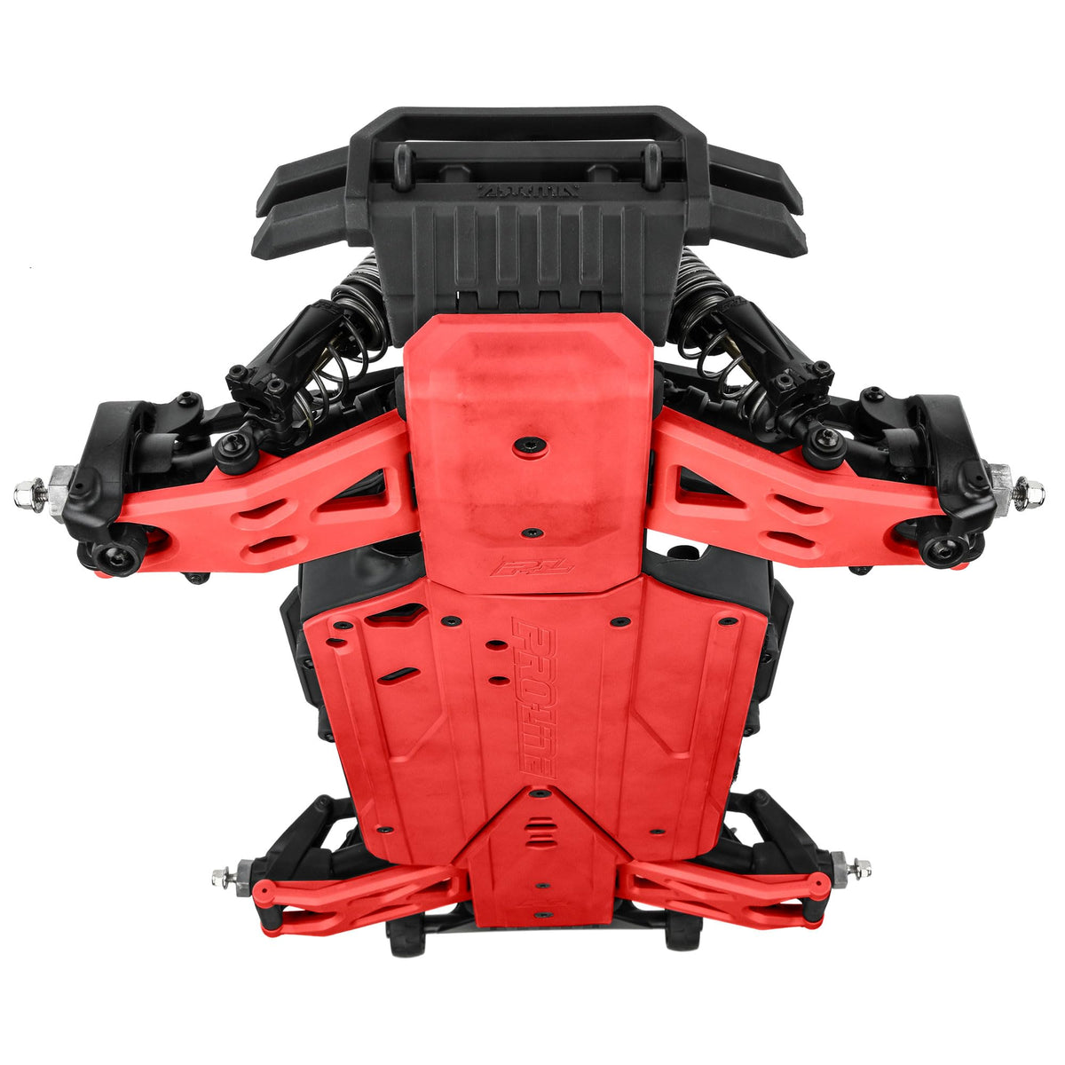 Pro-Line 639607 Bash Armor Chassis Protector (Red) for ARRMA 3S Short Wheelbase
