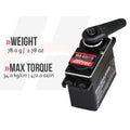 Hi-Tec  39384 HSB-9381TH Ultra Torque, Brushless, Titanium Gear Servo