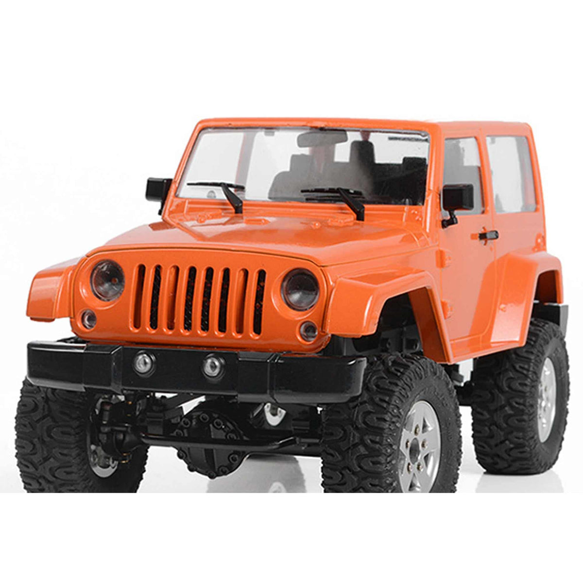 RC4WD ZRTR0048 1/18 Gelande II RTR w/ Black Rock Body Set,Orange