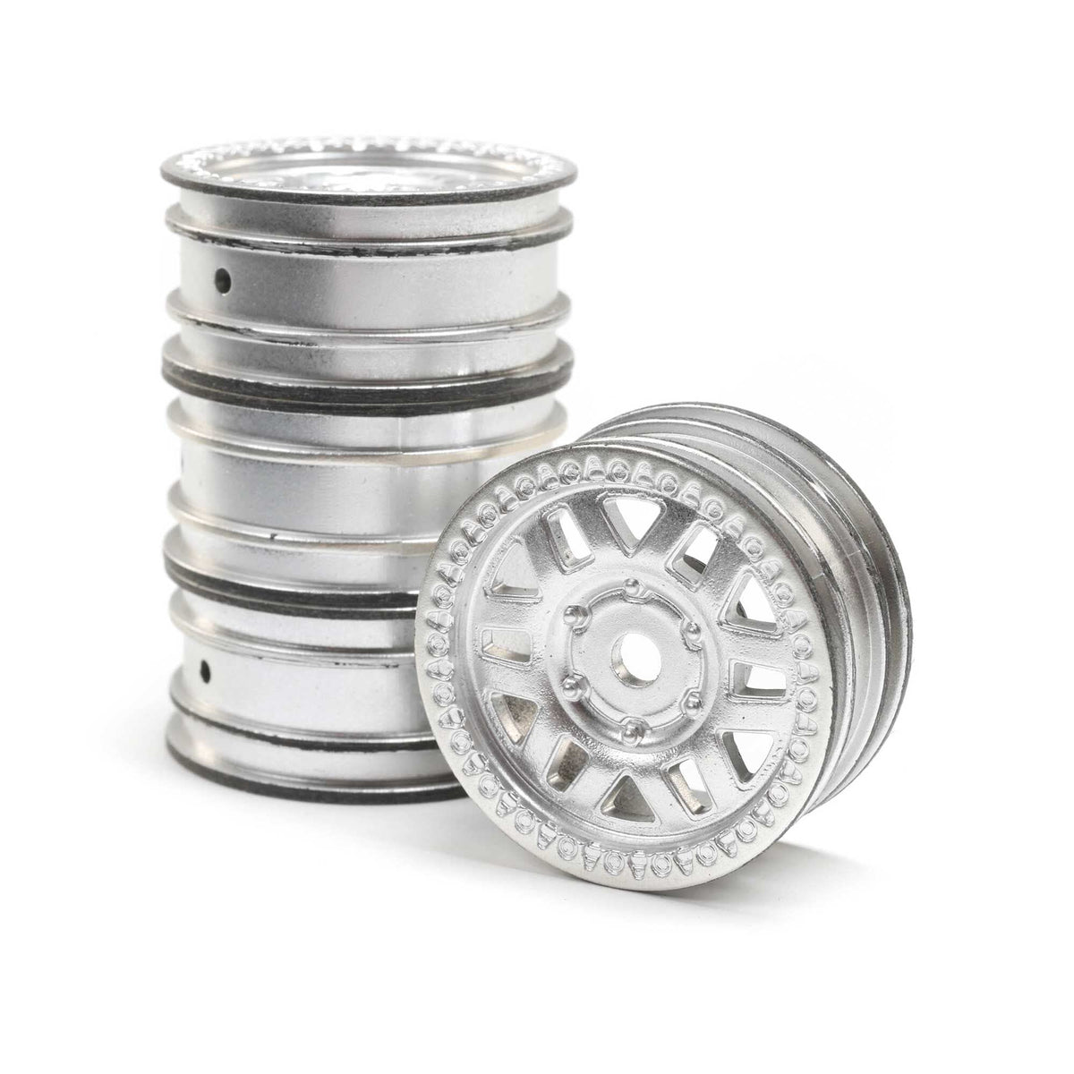 Axial AXI40005 1.0 KMC Machete Wheels, Satin (4): SCX24