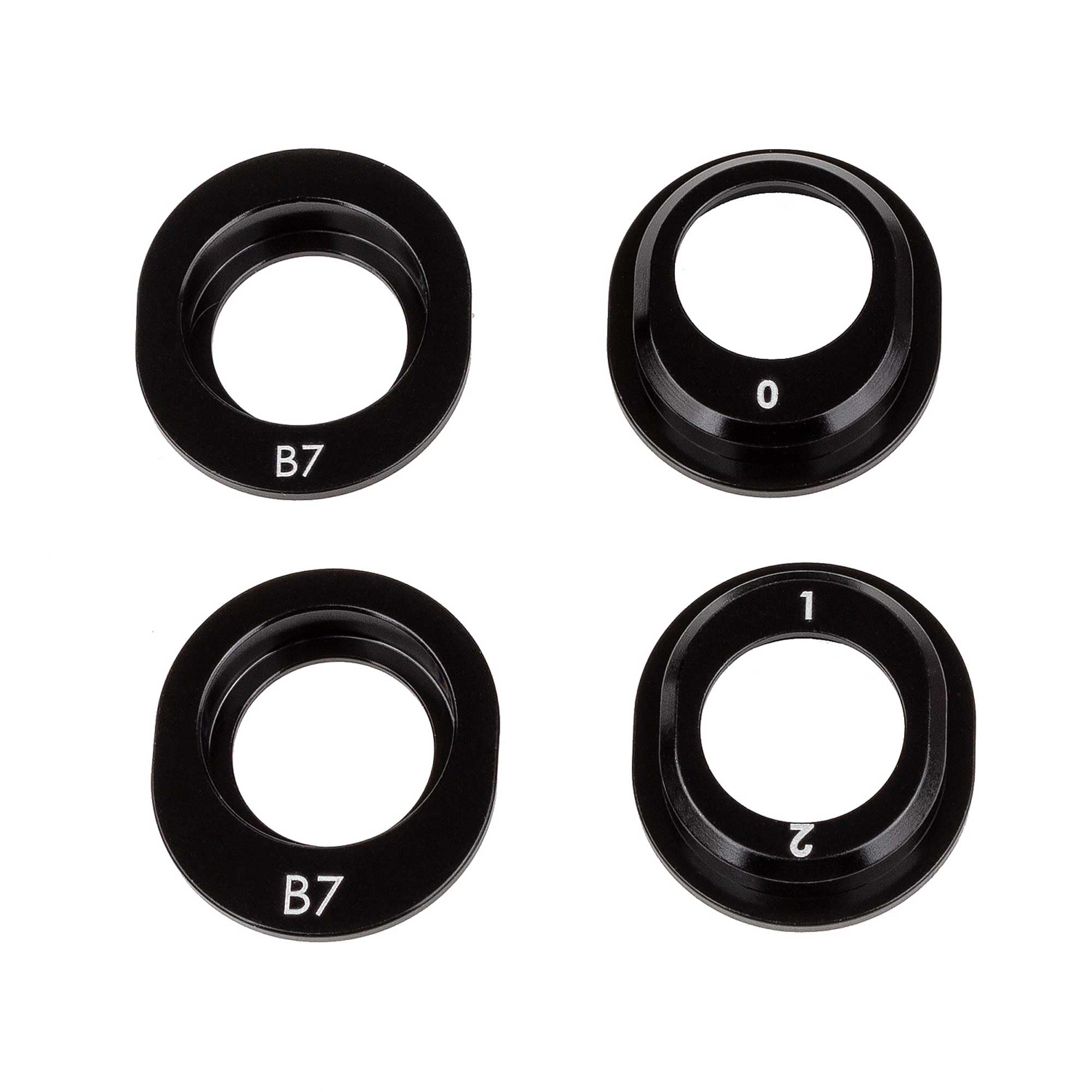 Associated 92455 RC10B7 FT Aluminum Differential Height Inserts