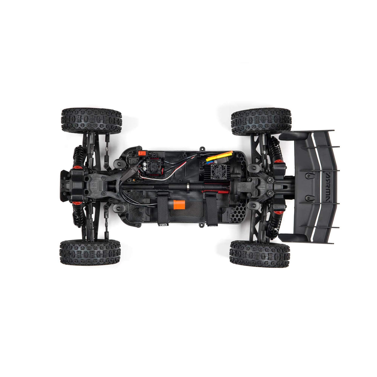 Arrma 4306V3 Typhon 4X4 3S BLX Brushless 1/8th 4wd Buggy, Red