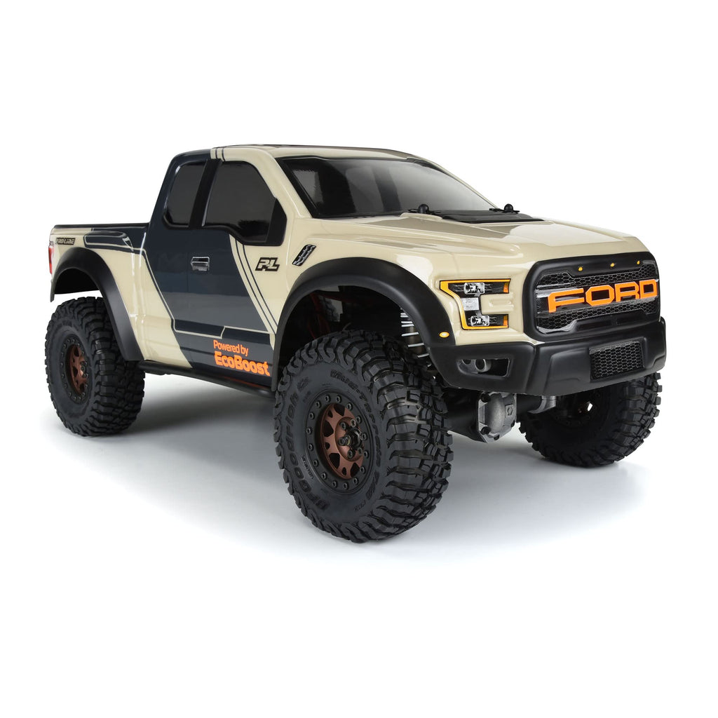 Pro-Line 351600 2017 Ford F150 Raptor Clr Body 12.3" WB Crawlers