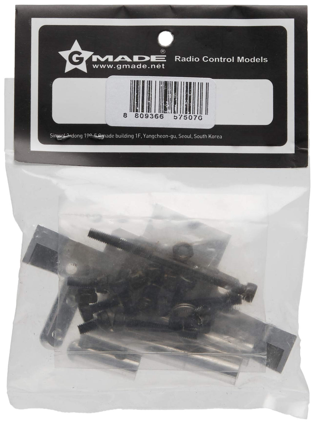 Gmade 30015 GS01 Front Axle Truss Upper Link Mount (Silver)