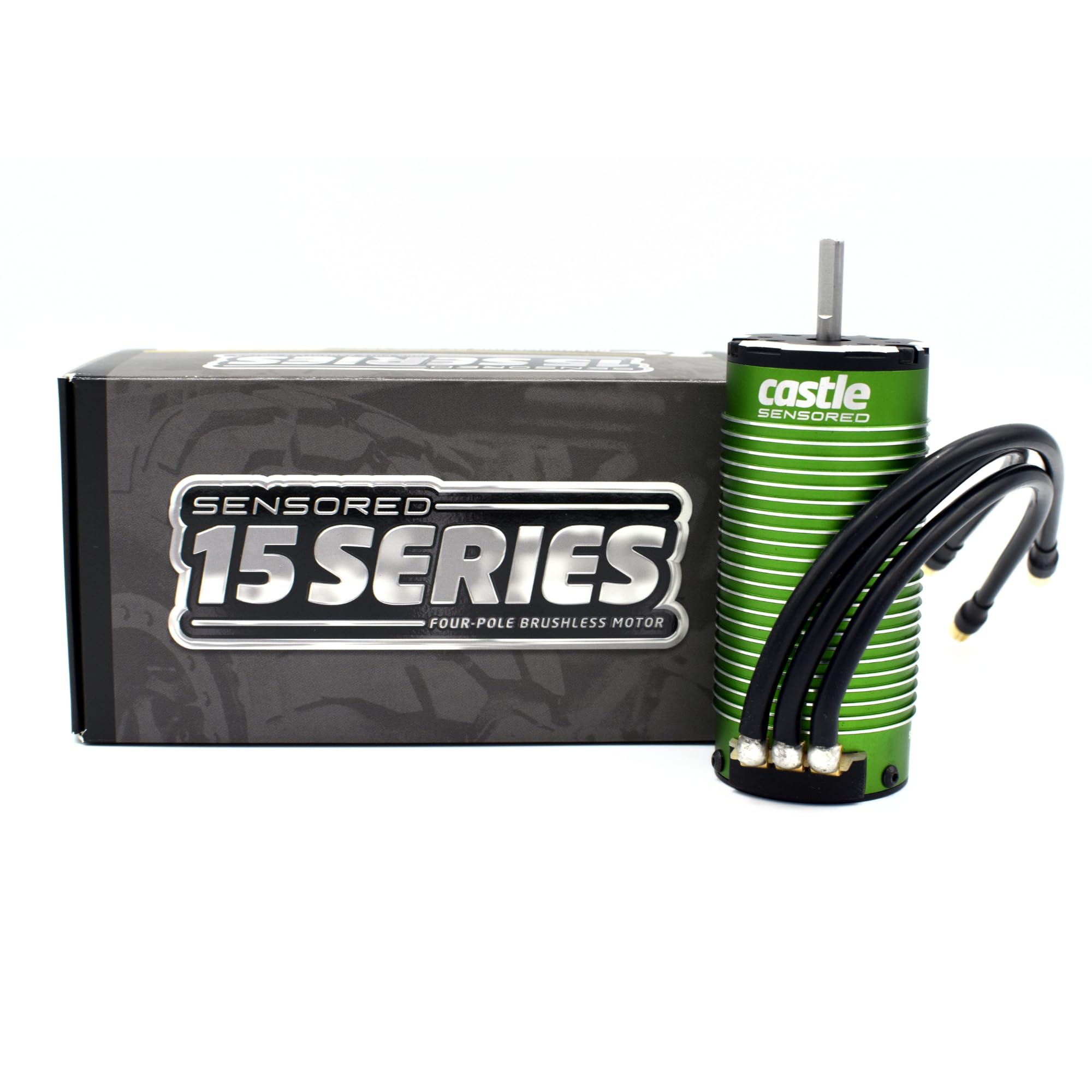 Castle Creations 060-0114-00 MOTOR, 4-POLE SENSORED BRUSHLESS, 1512-2650KV V2