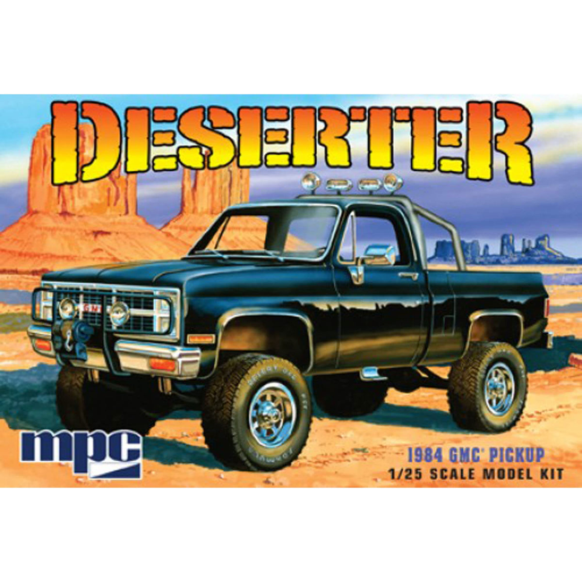 MPC 847 1/25 1984 GMC Pickup, White Model Kit