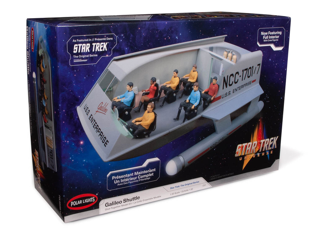 Polar Lights 995M Galileo Shuttle w/Interior 2T