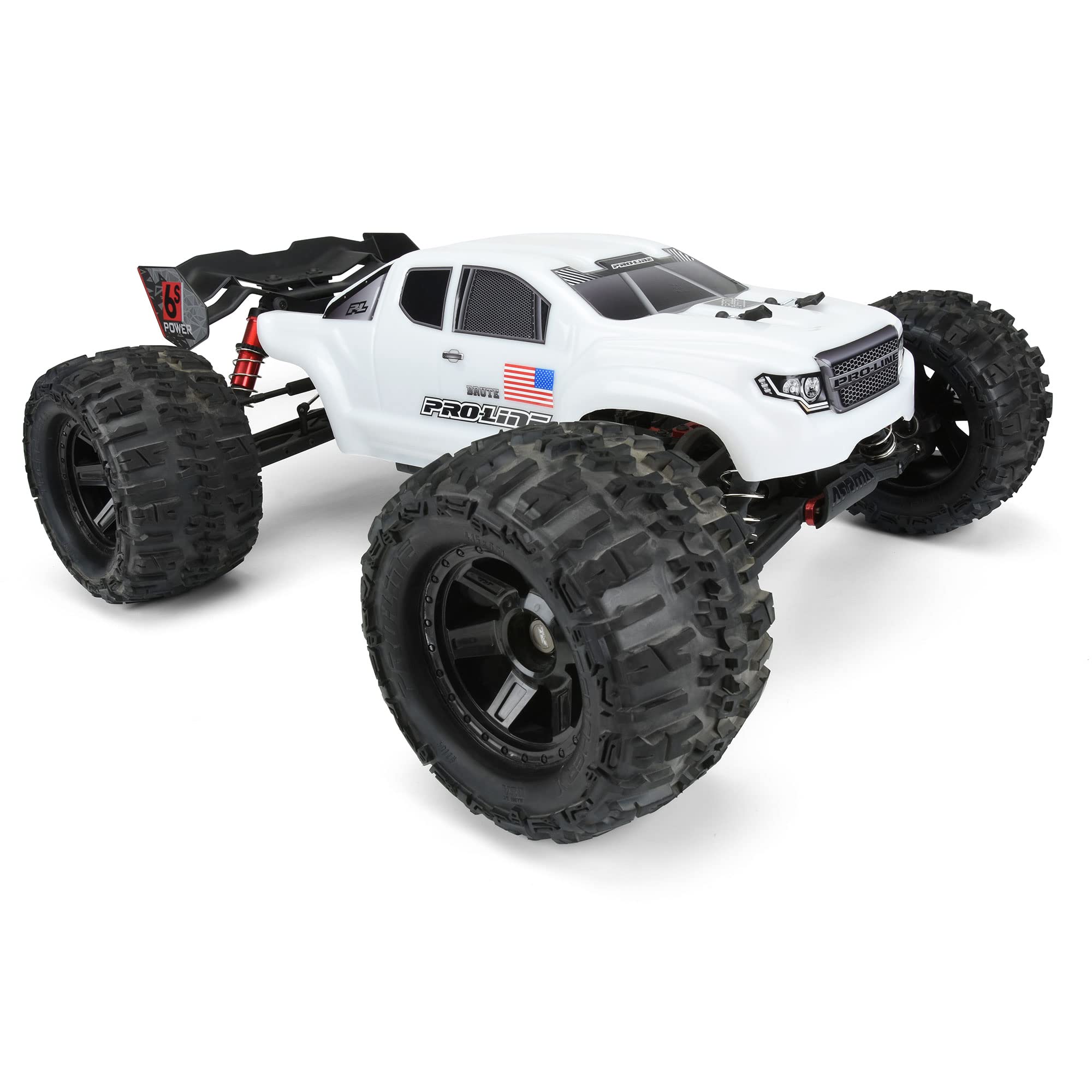 Pro-Line 352115 PreCut Brute Bash Armor Body (White), for ARRMA Kraton