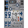 Tekno 5618 MT410 Decal Sheet